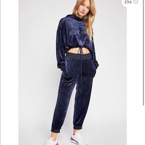 Free People Over the moon velour set
